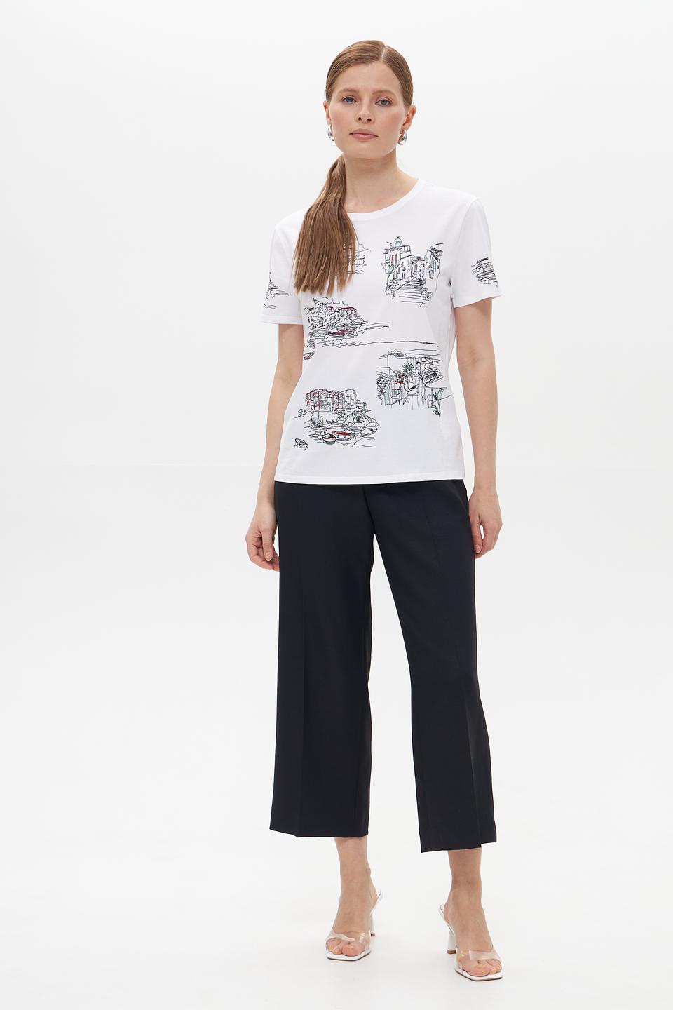 Брюки кюлоты Marc Cain чёрные