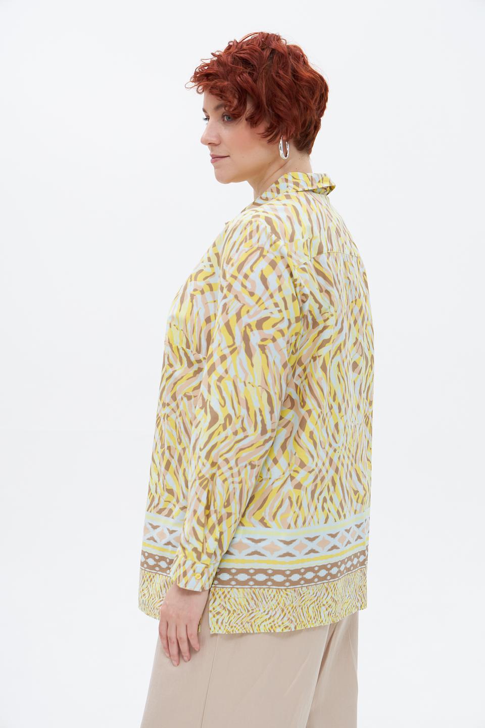 Блуза Lebek с принтом Barbara