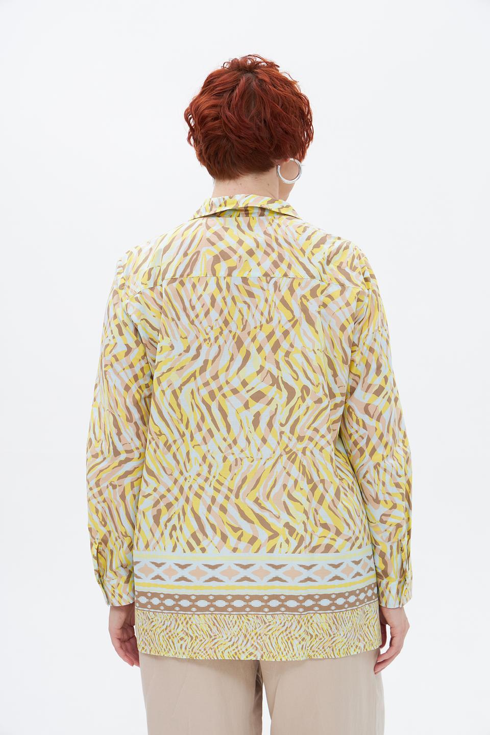 Блуза Lebek с принтом Barbara