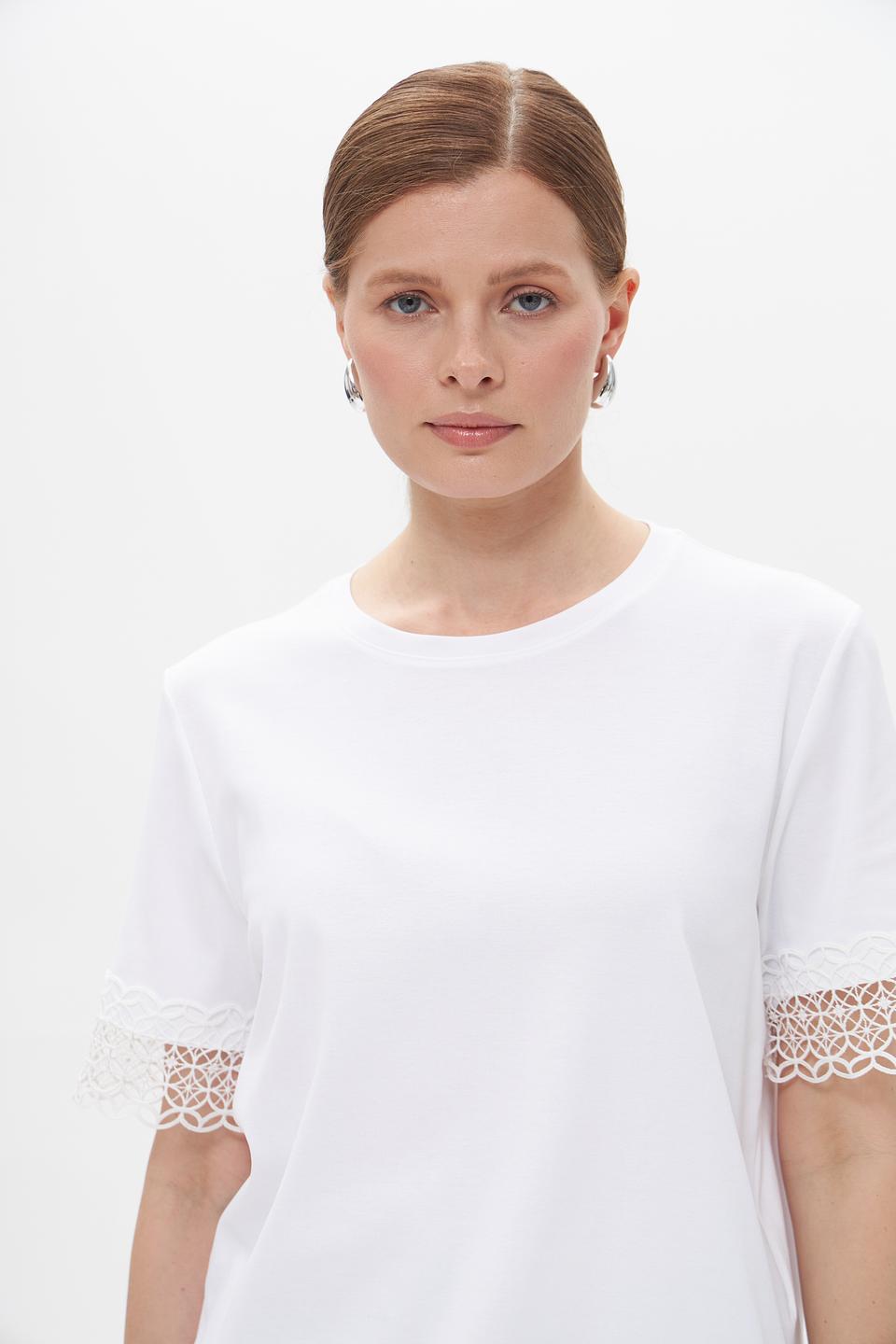 Футболка Marc Cain с кружевом