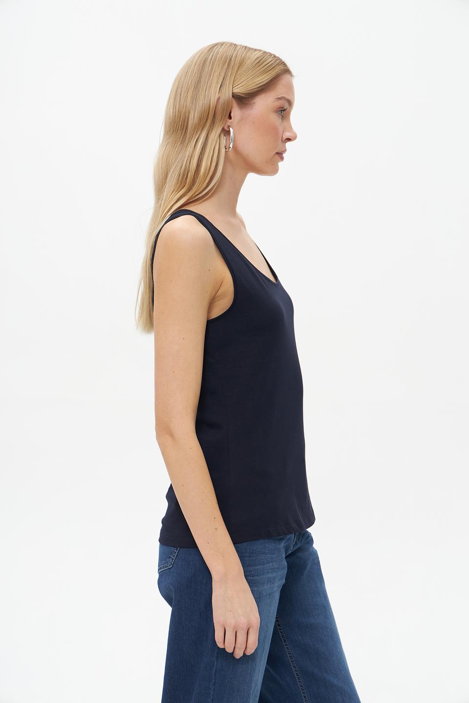 Топ Monari темно-синий