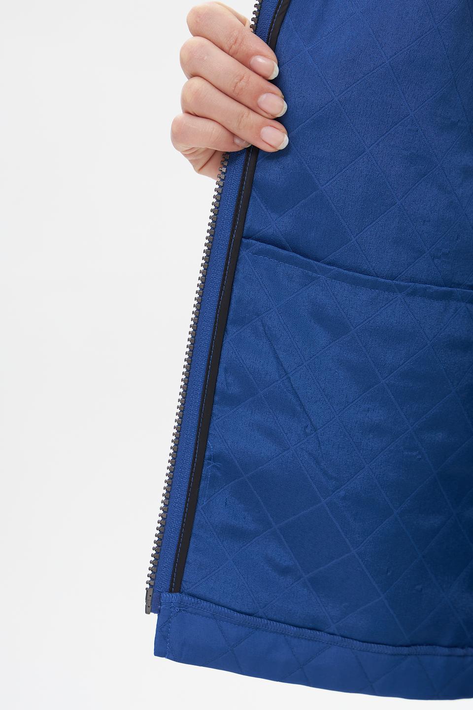 Куртка Pezzo стеганая синяя