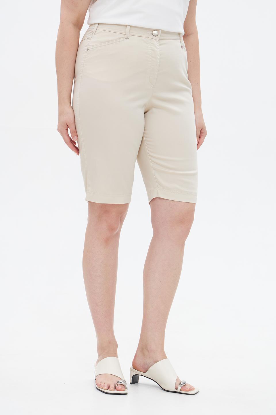 Шорты Relaxed by Toni бежевые
