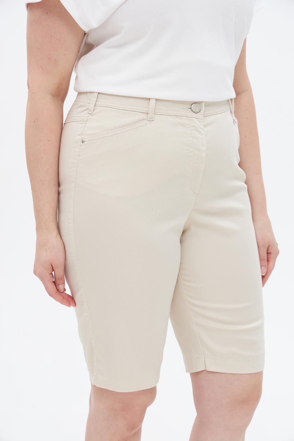 Шорты Relaxed by Toni бежевые