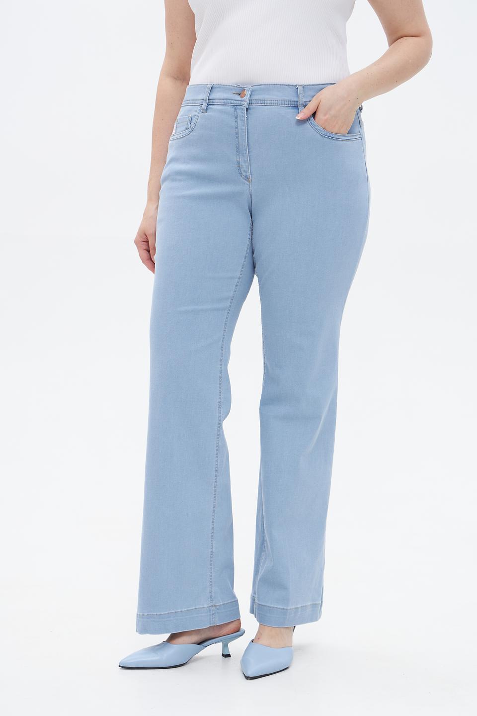 Джинсы ZRS прямые голубые