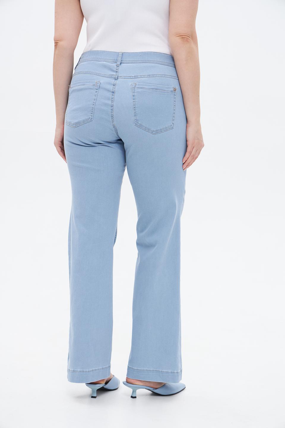 Джинсы ZRS прямые голубые