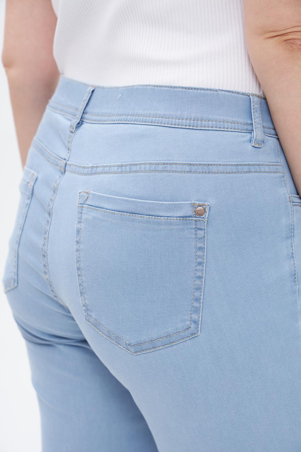 Джинсы ZRS прямые голубые