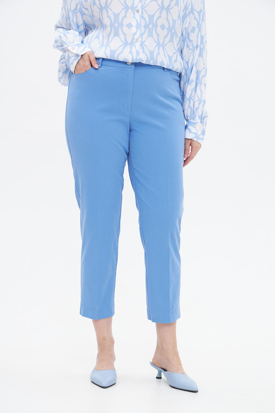 Брюки классические Toni collection голубые
