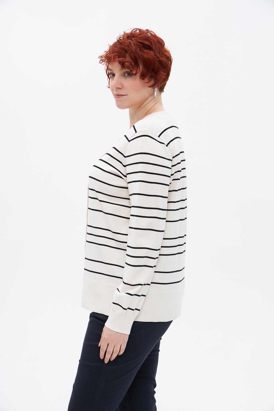 Жакет Olsen в полоску