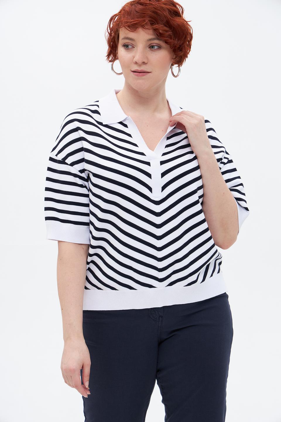 Пуловер Tuzzi в полоску