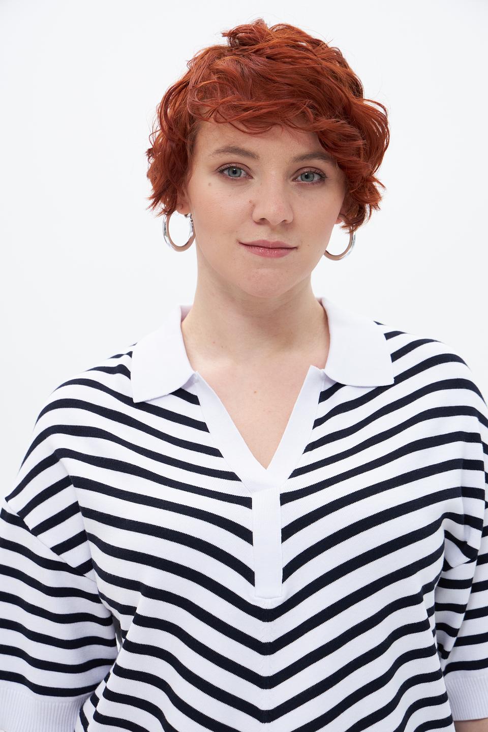 Пуловер Tuzzi в полоску