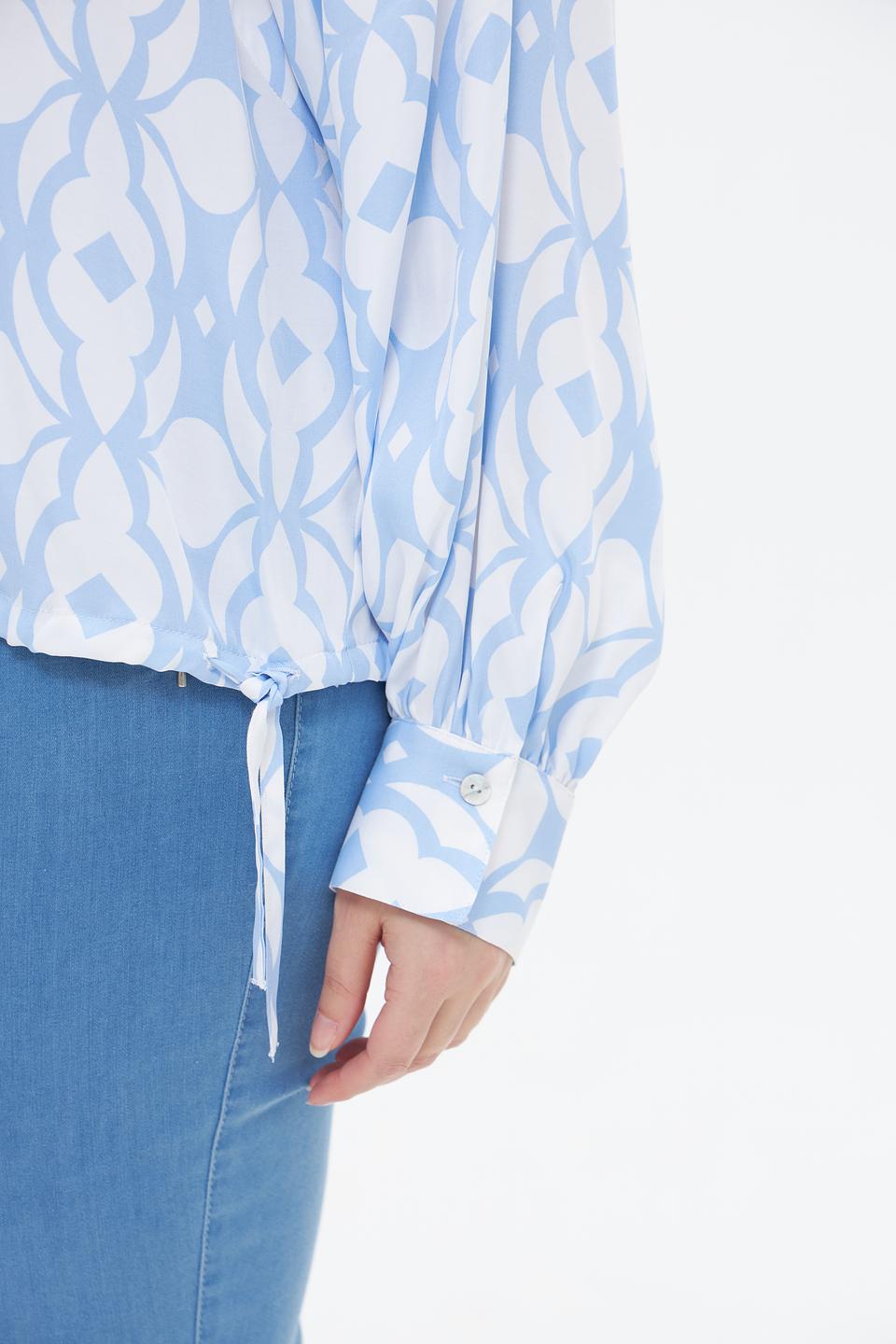 Блуза Tuzzi с геометрическим принтом