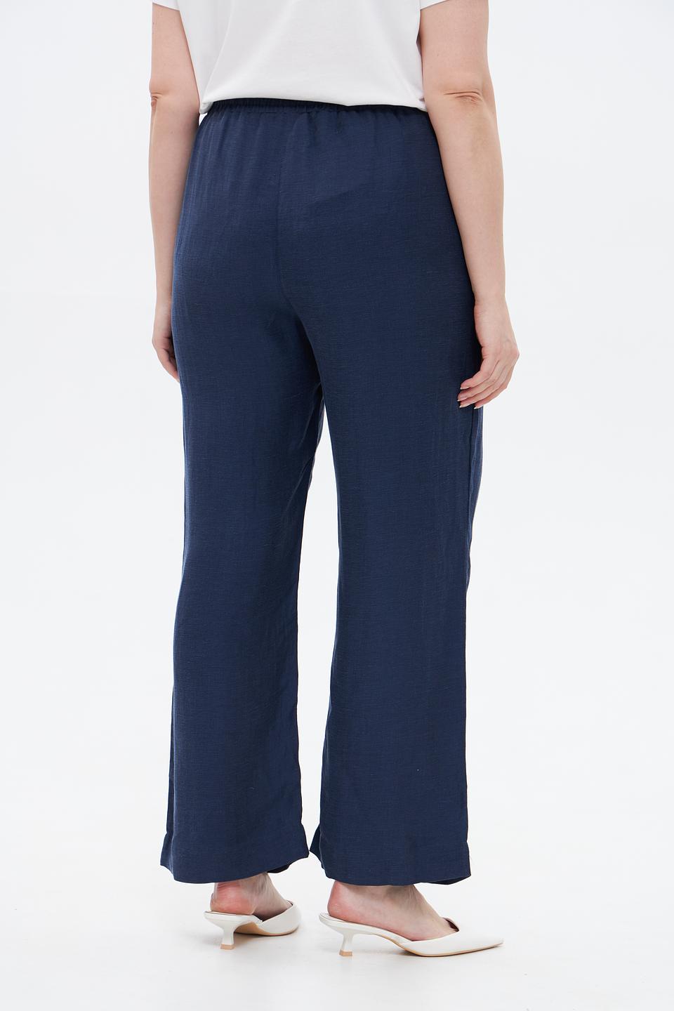 Брюки клёш Margittes тёмно-синие