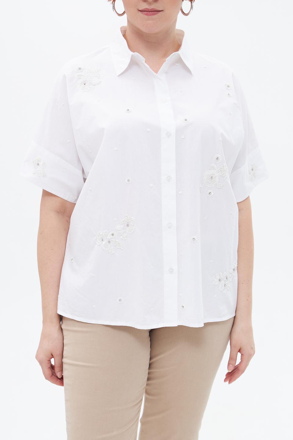 Блузка Samoon с вышивкой