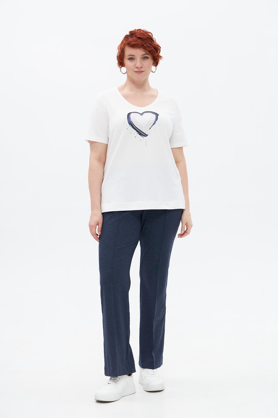 Футболка Samoon с сердцем