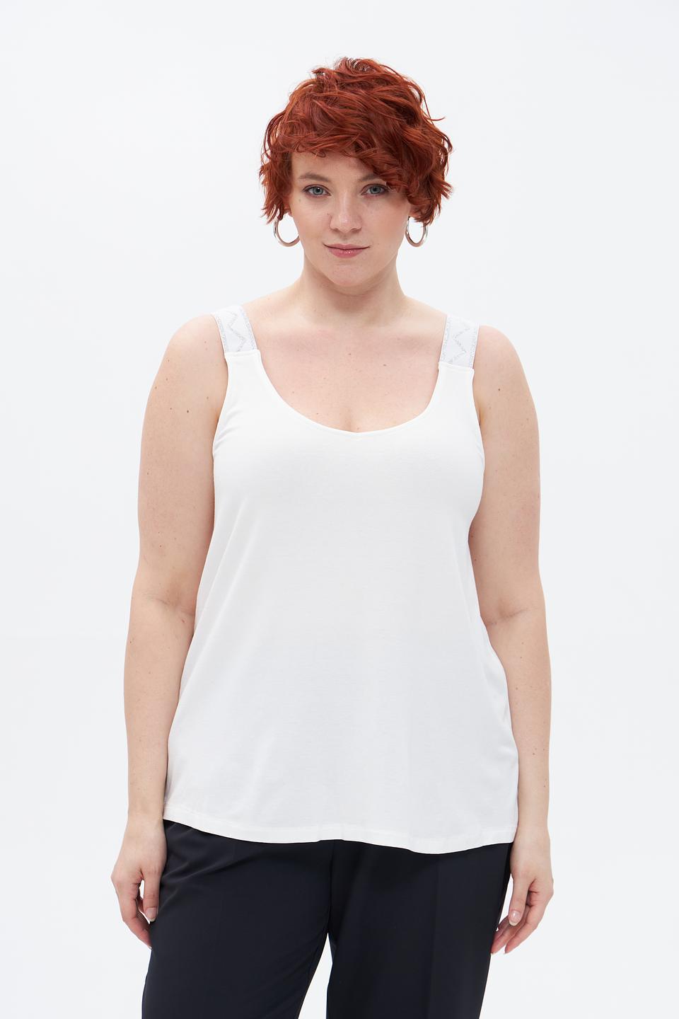 Топ Via Appia на бретелях