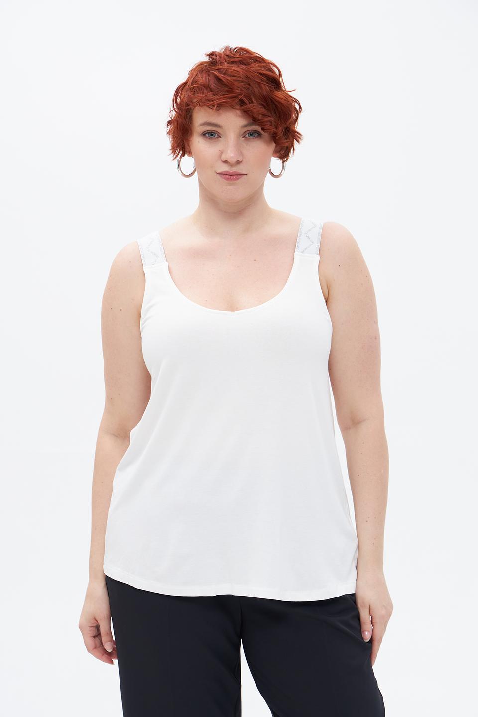 Топ Via Appia на бретелях