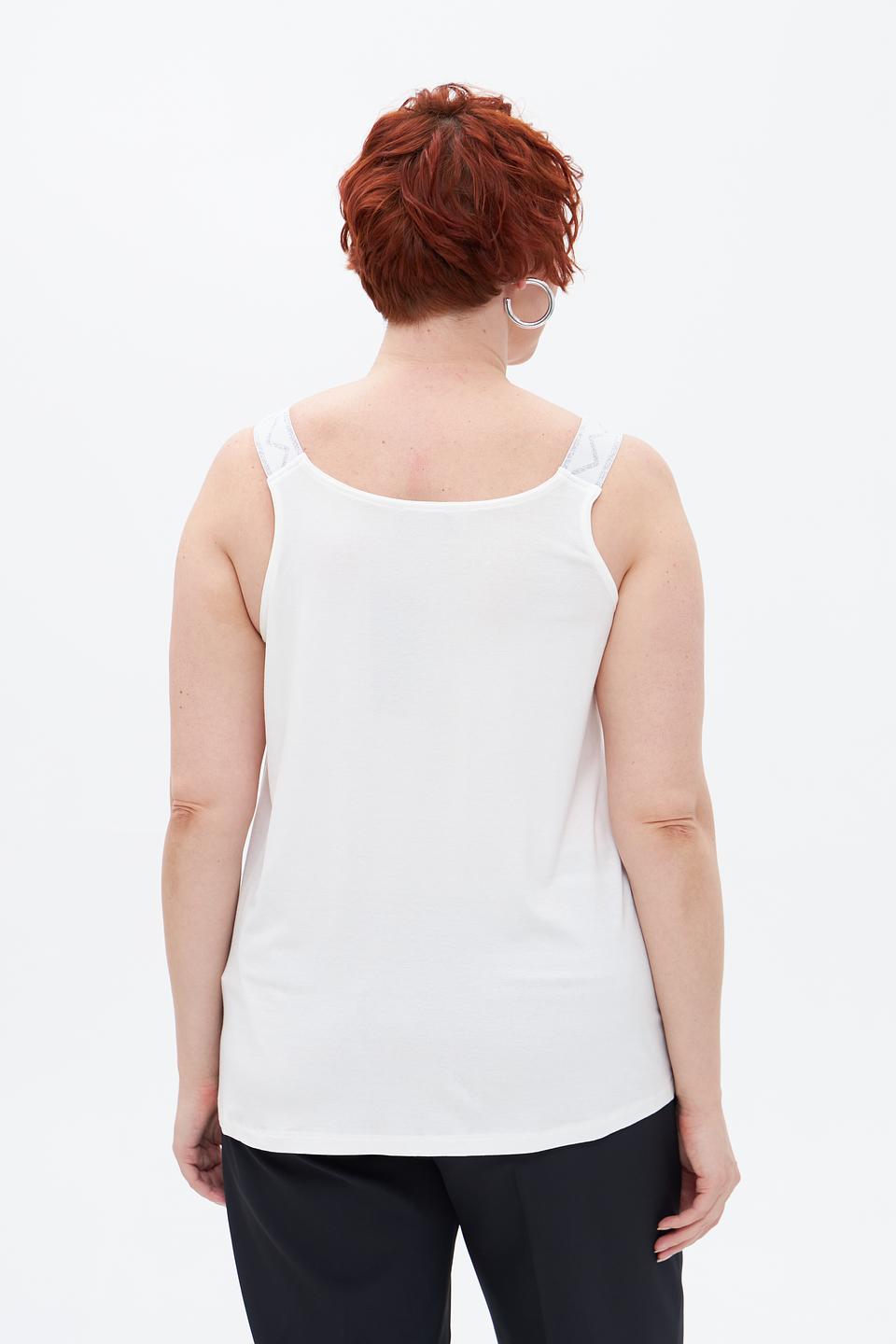 Топ Via Appia на бретелях