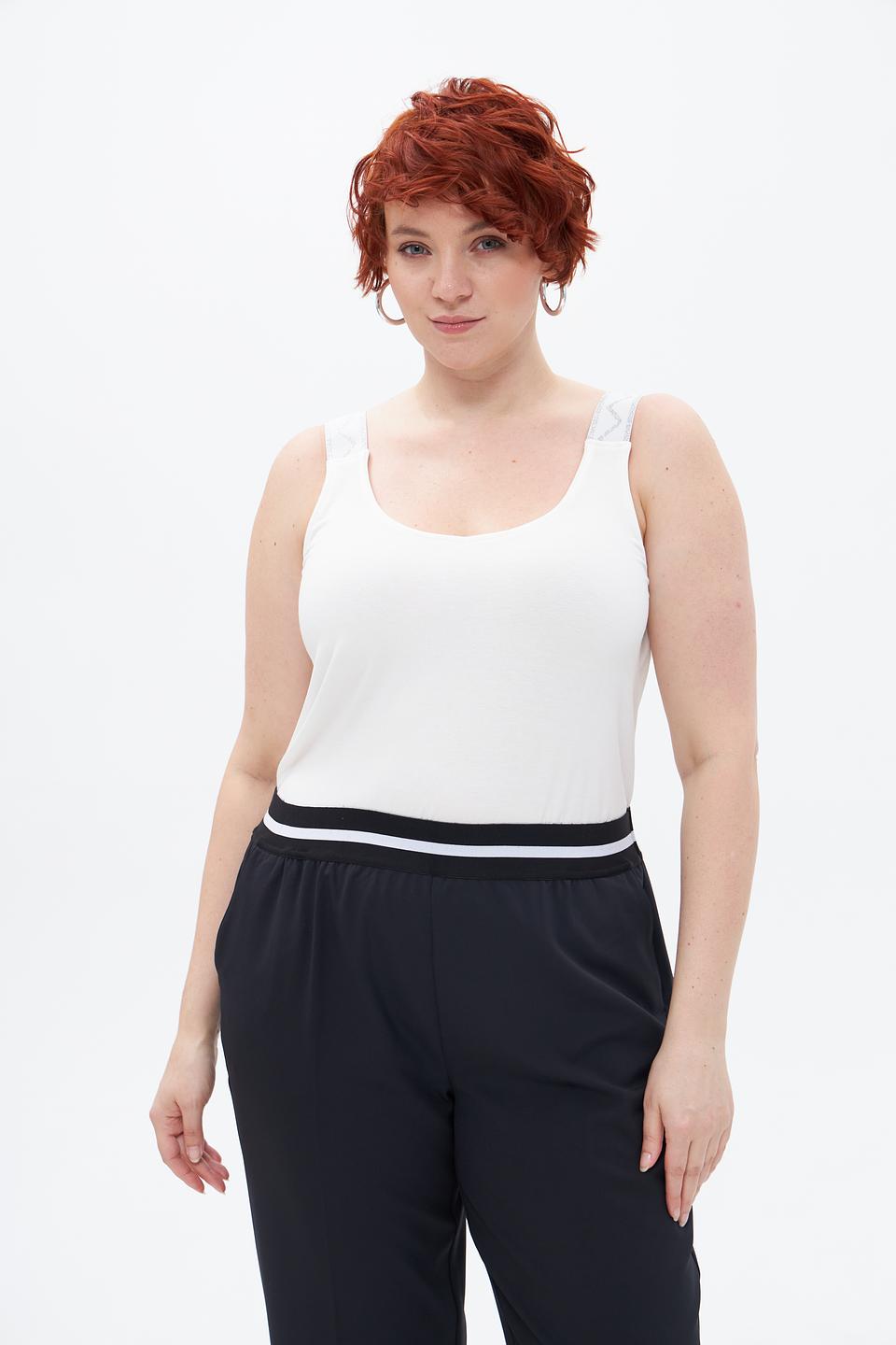 Топ Via Appia на бретелях