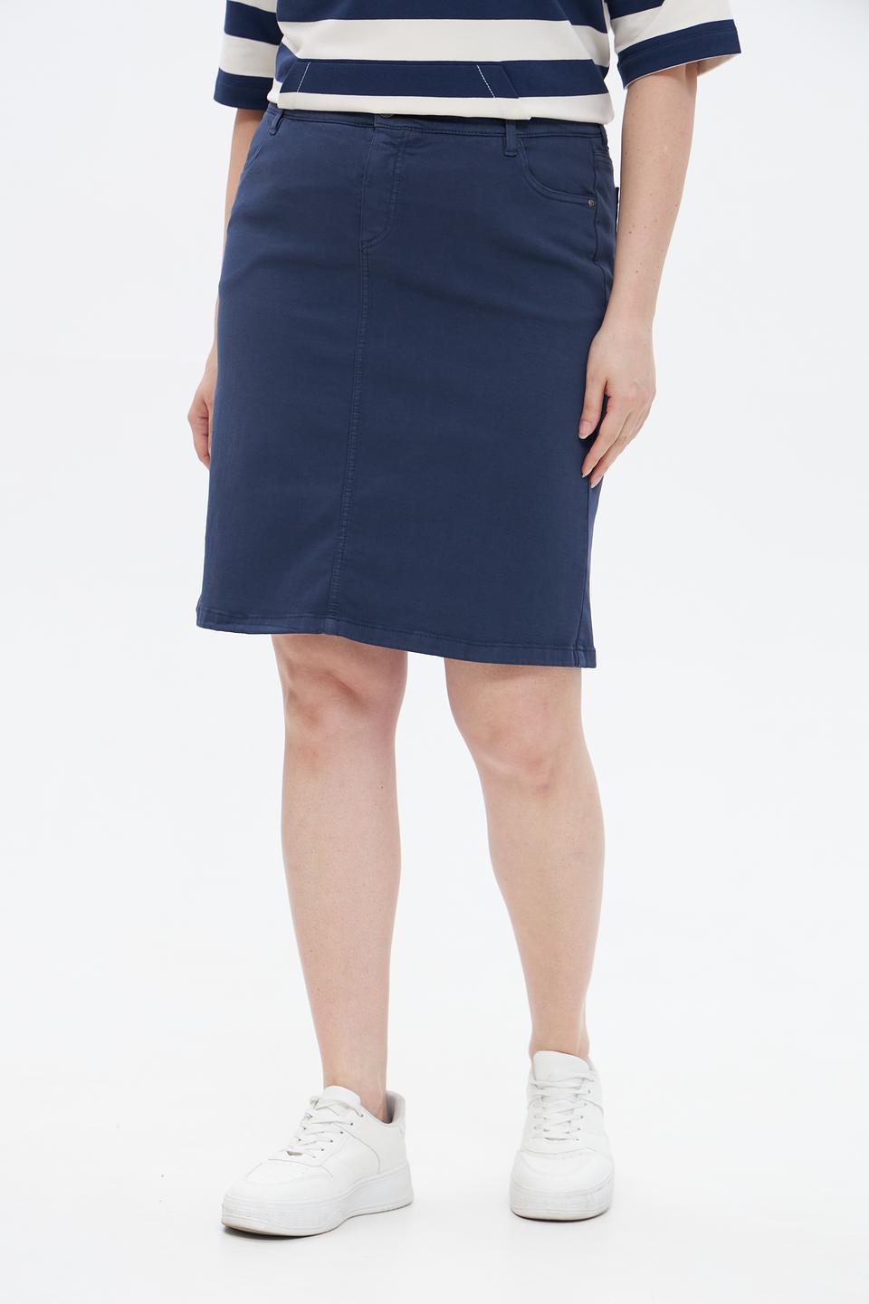 Юбка Gardeur классическая синяя