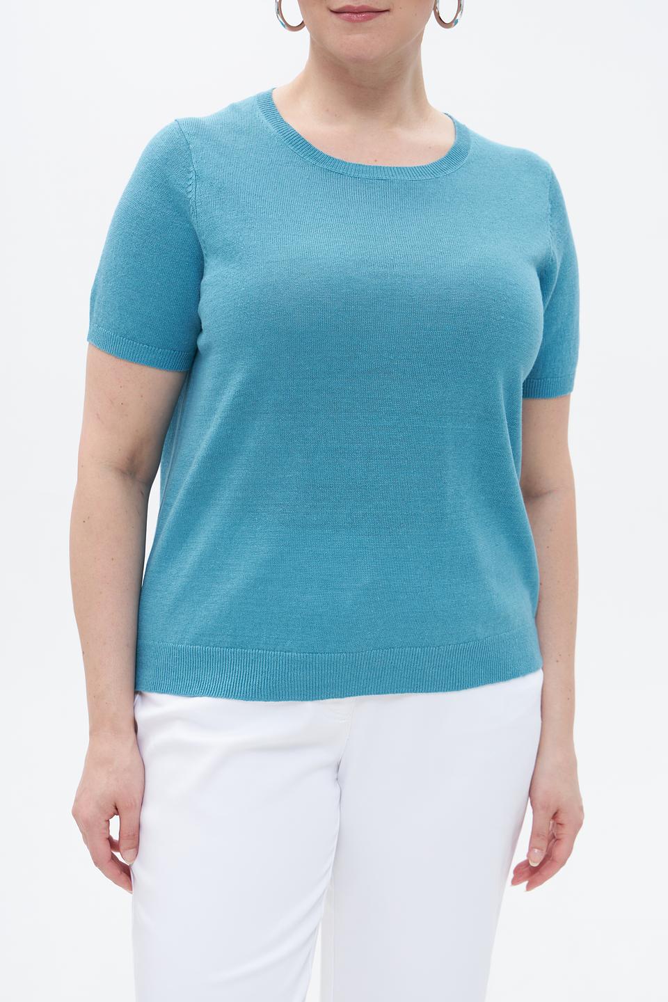 Пуловер Luisa Cerano бирюзовый