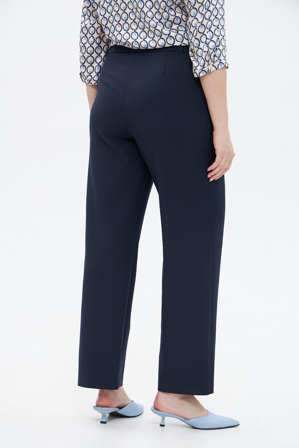 Брюки Frank Walder классические темно-синие