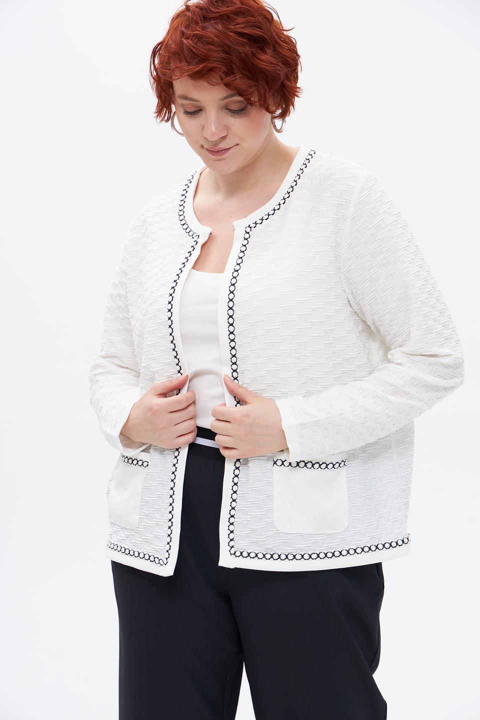 Жакет Lebek с отделкой цепочкой