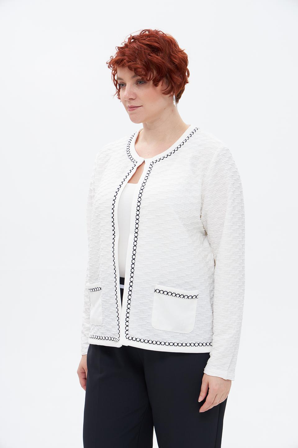 Жакет Lebek с отделкой цепочкой