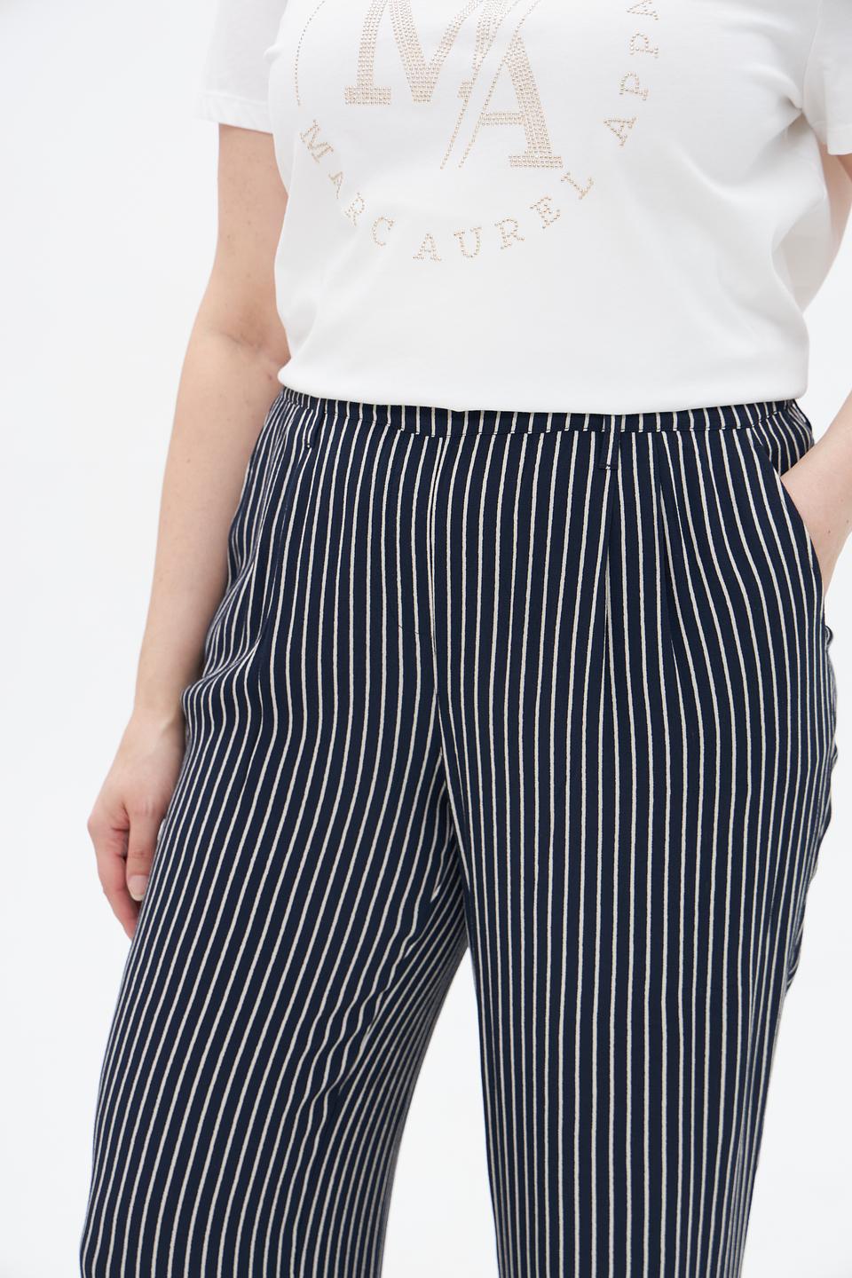 Брюки Lebek в полоску