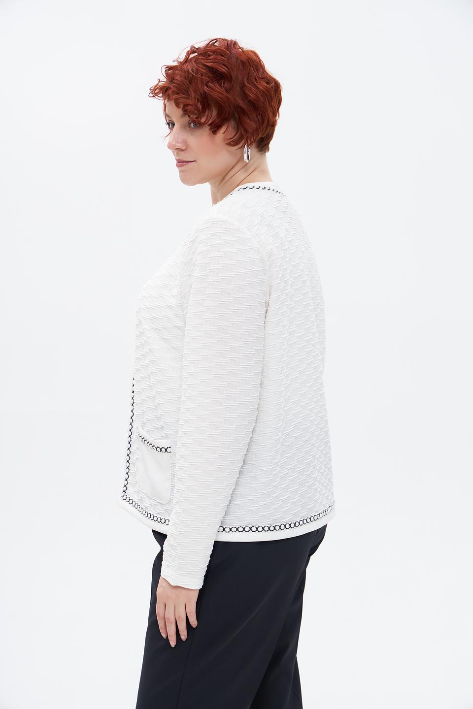 Жакет Lebek с отделкой цепочкой