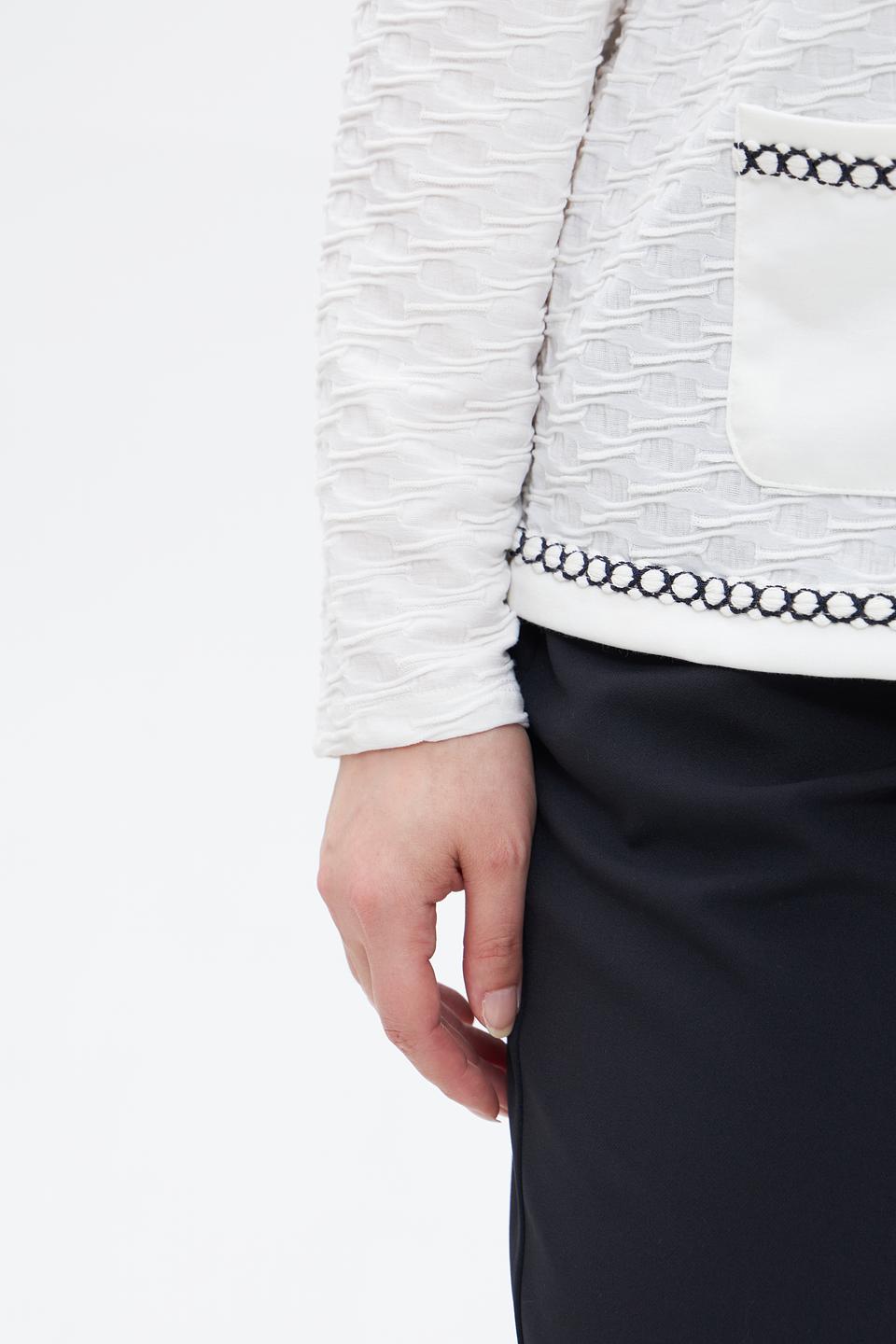 Жакет Lebek с отделкой цепочкой