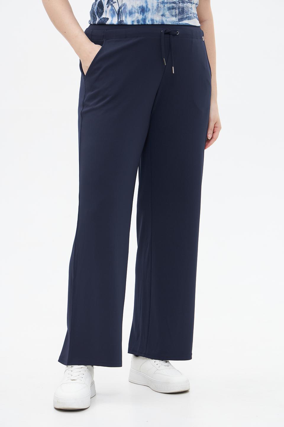 Брюки Barbara Lebek темно-синие