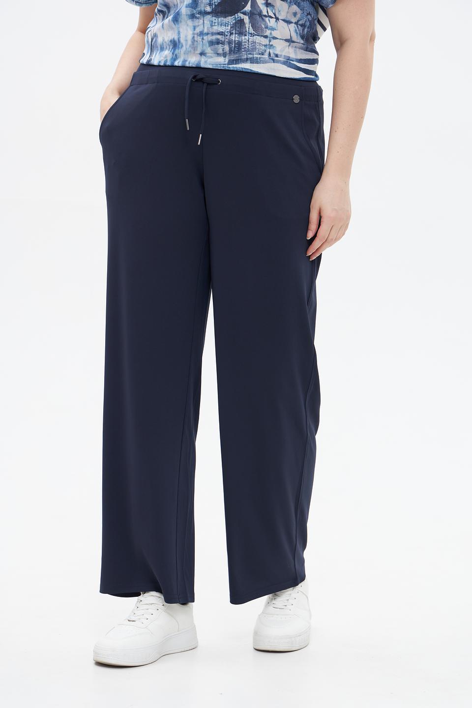 Брюки Barbara Lebek темно-синие