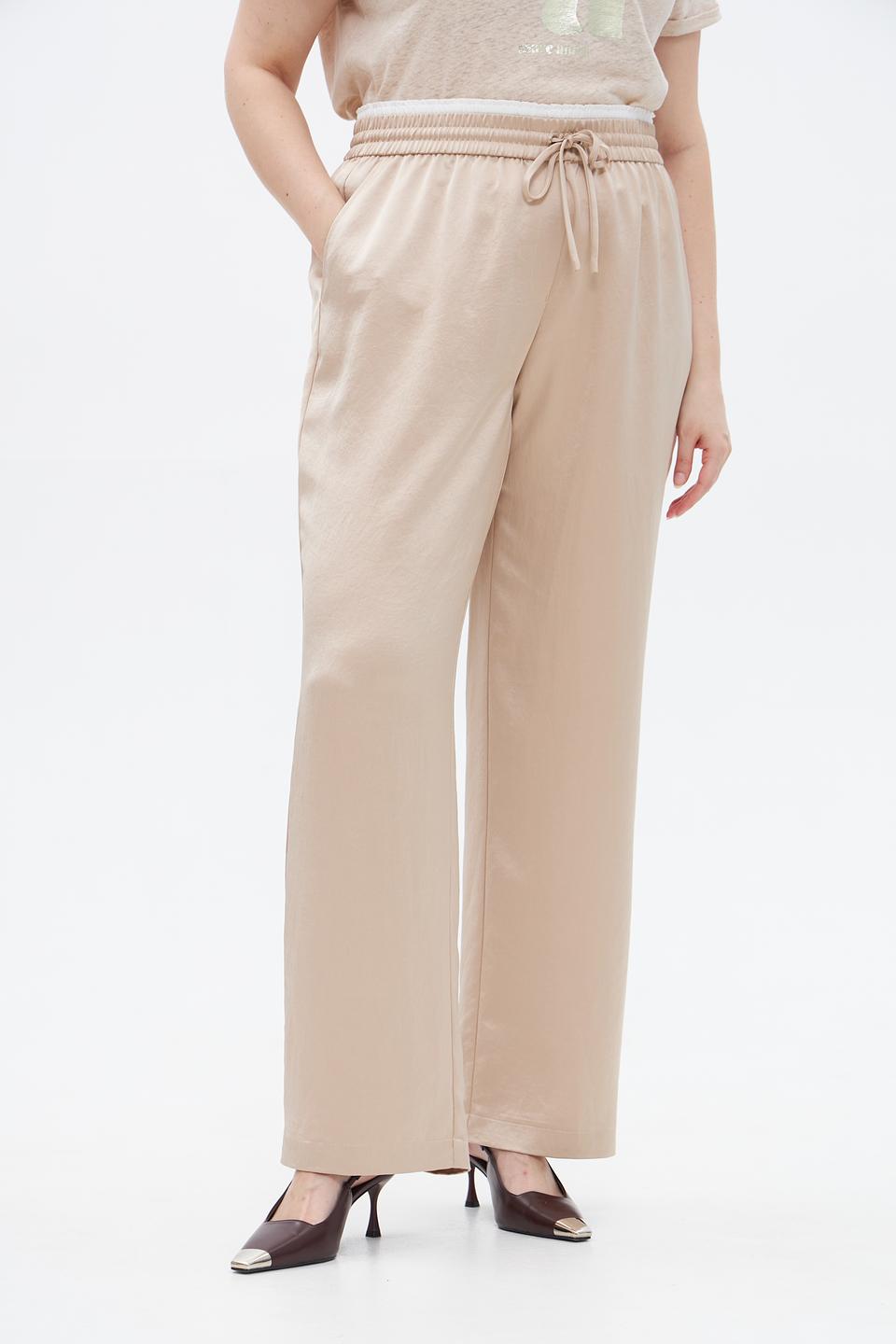 Брюки Marc Aurel бежевые