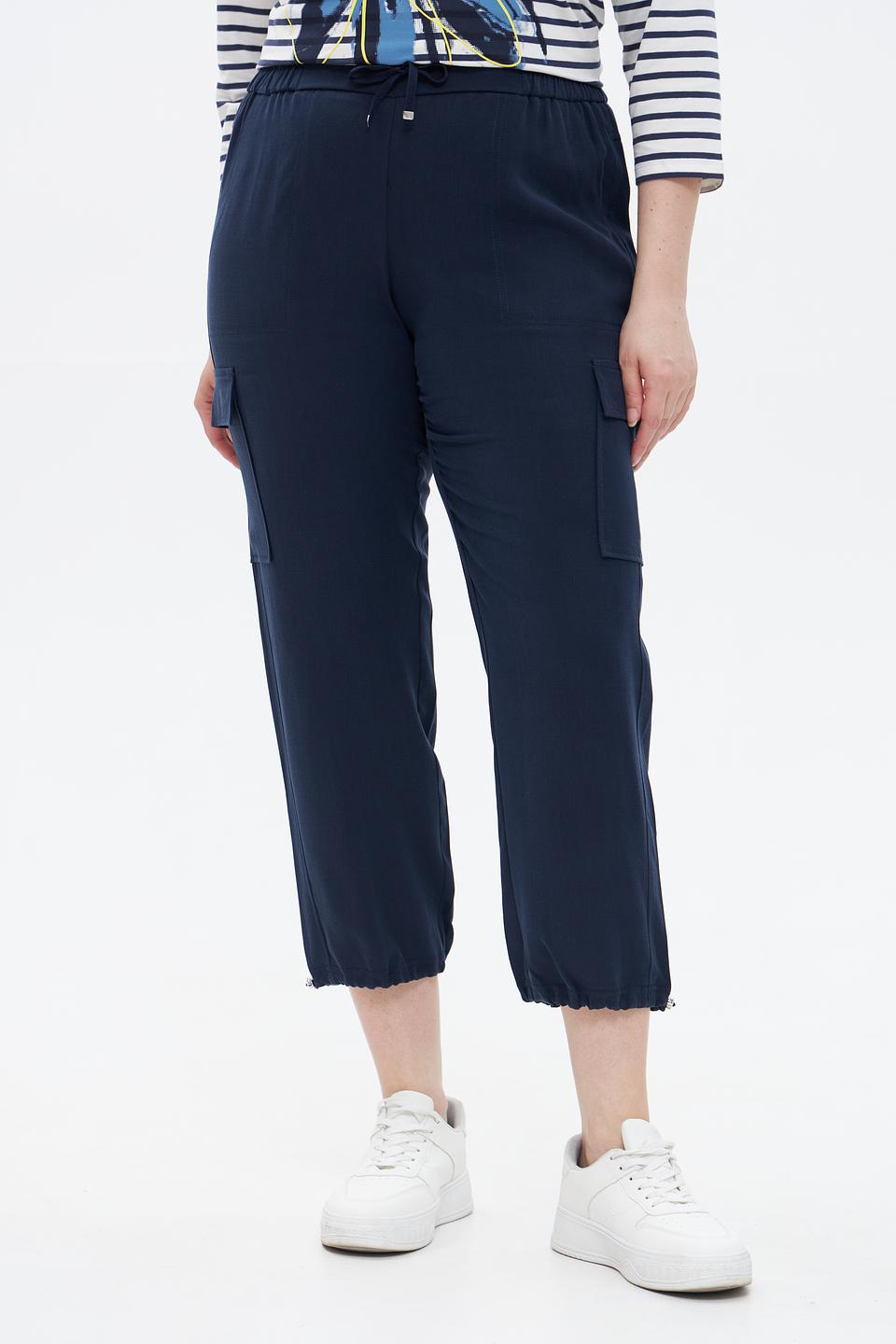 Брюки кюлоты Rabe collection темно-синие