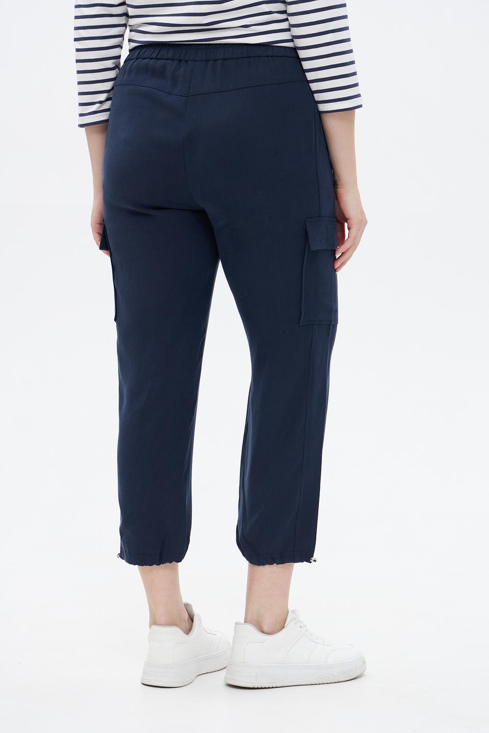 Брюки кюлоты Rabe collection темно-синие