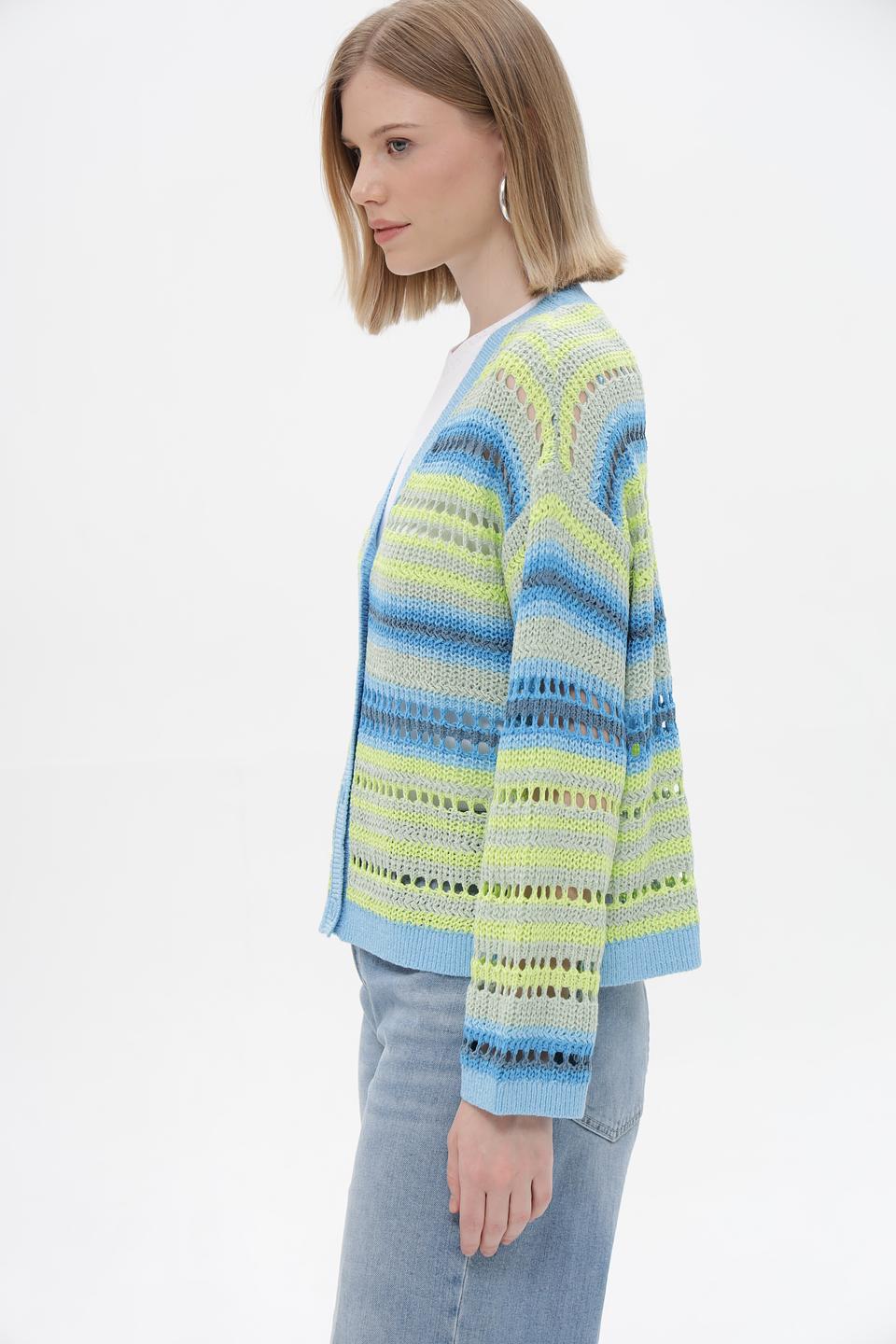 Жакет Tom Tailor полосатый