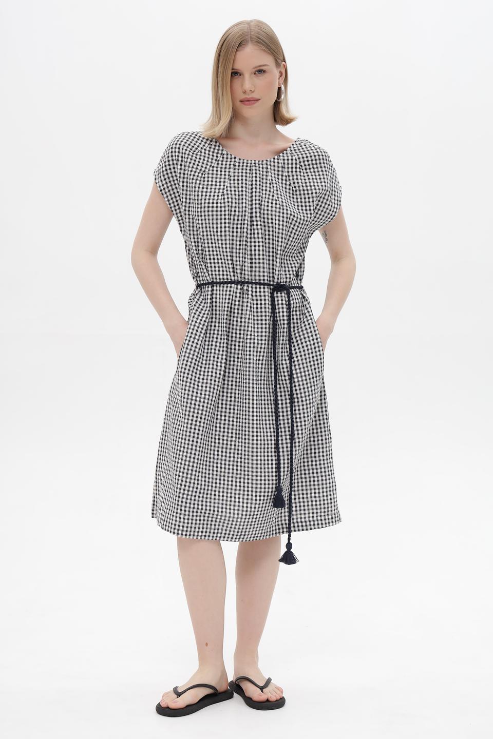 Платье Time Zone в клетку