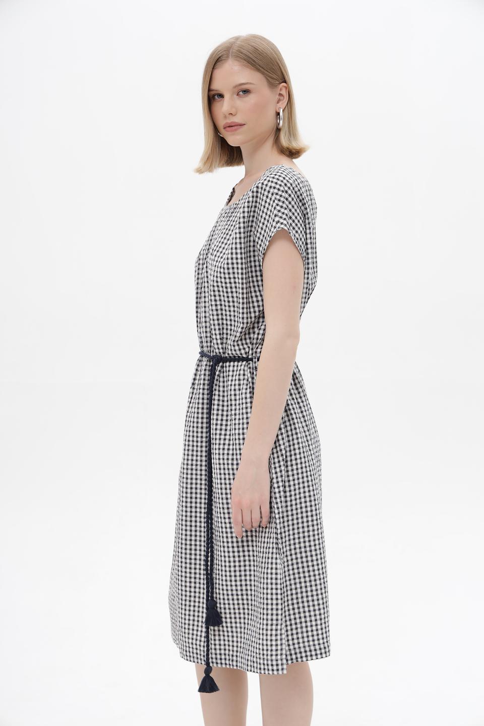 Платье Time Zone в клетку