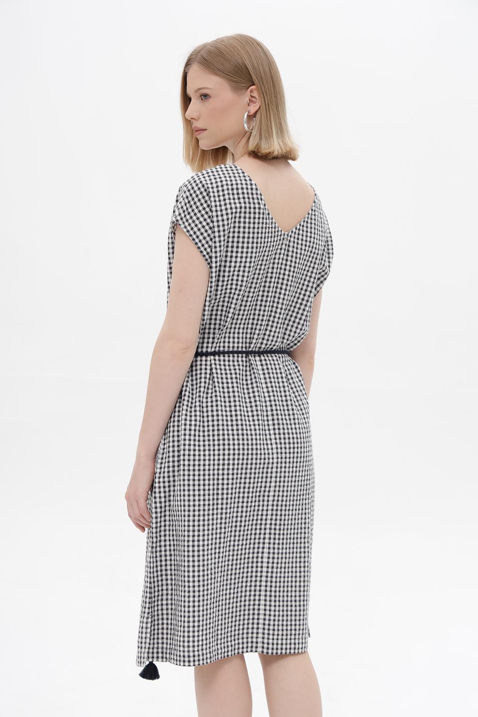 Платье Time Zone в клетку