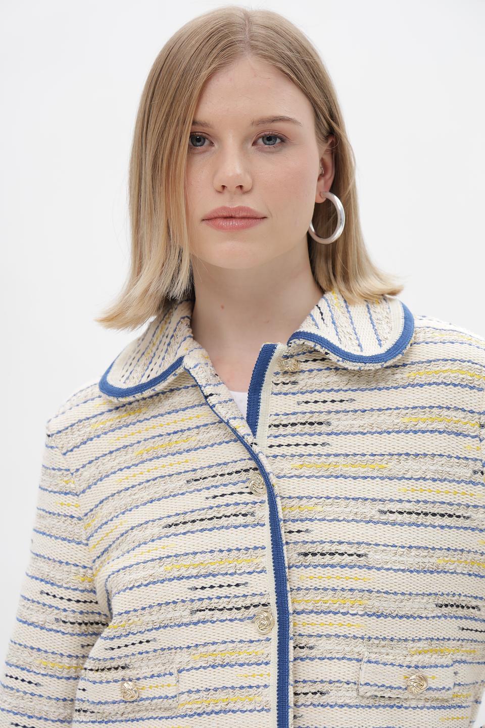 Жакет Rich and Royal в полоску