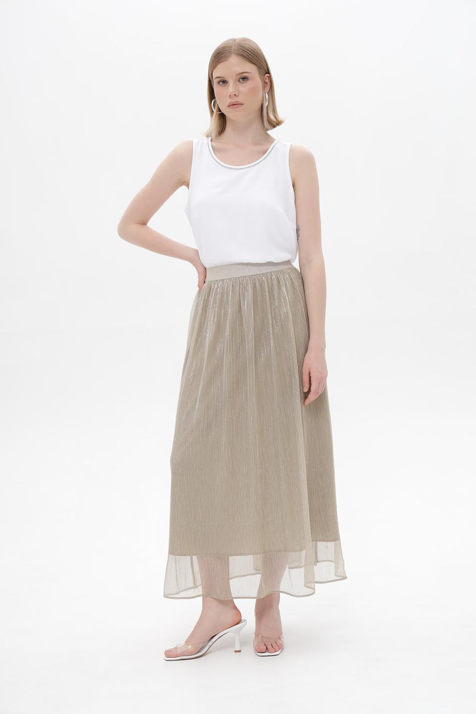 Белый топ Tuzzi с декоративной отделкой