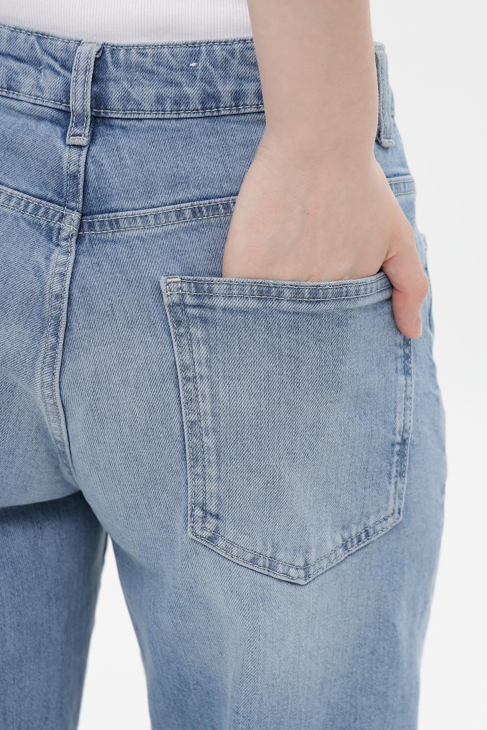 Джинсы палаццо Rich and Royal голубые