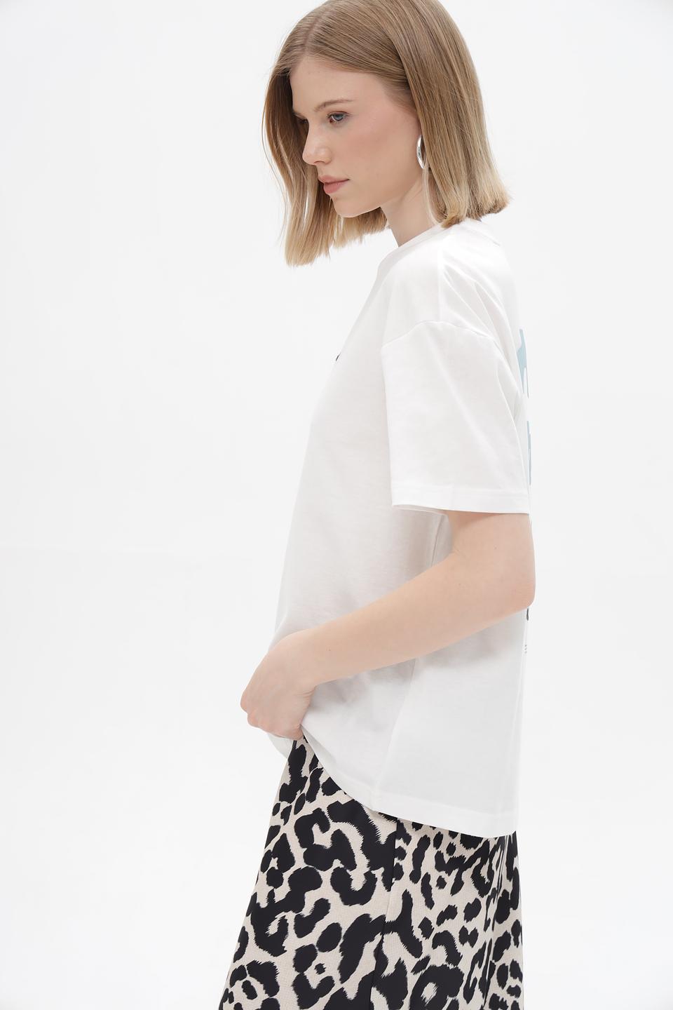 Футболка Marc O Polo DENIM белая с логотипом