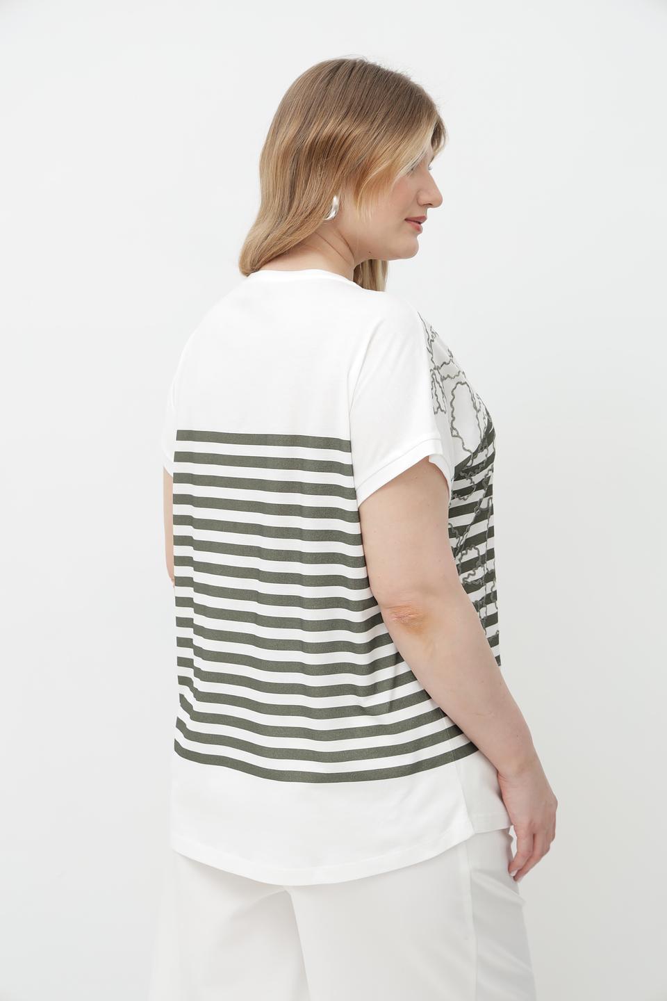 Футболка Via Appia с принтом