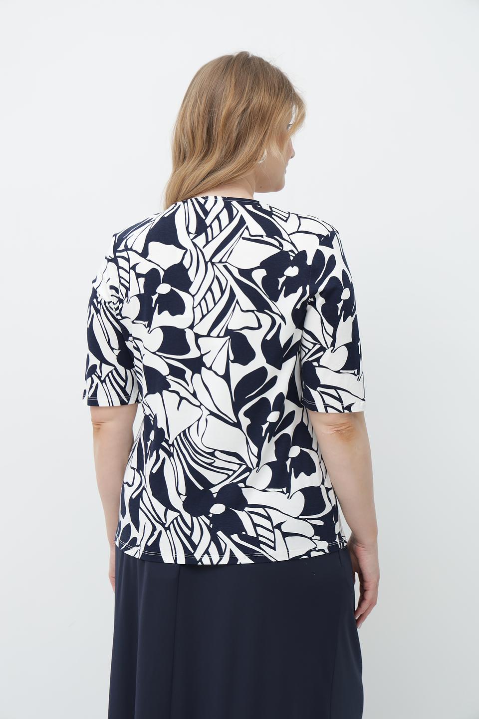 Футболка Barbara Lebek с принтом