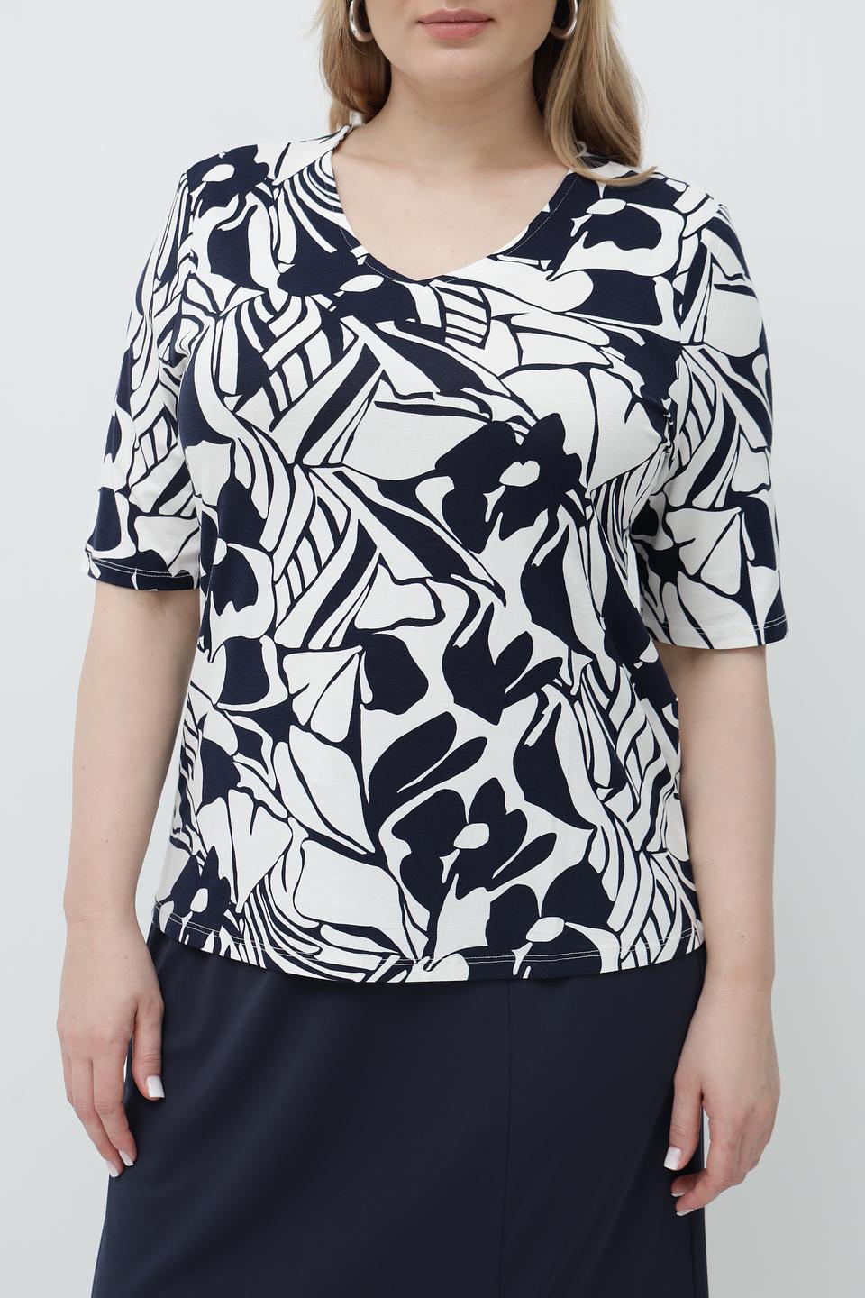 Футболка Barbara Lebek с принтом