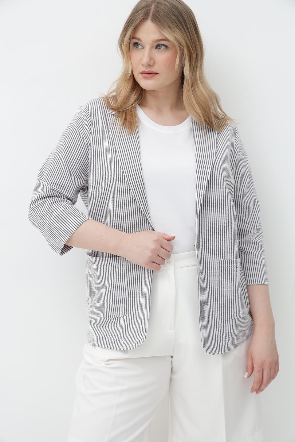Жакет Frank Walder в полоску