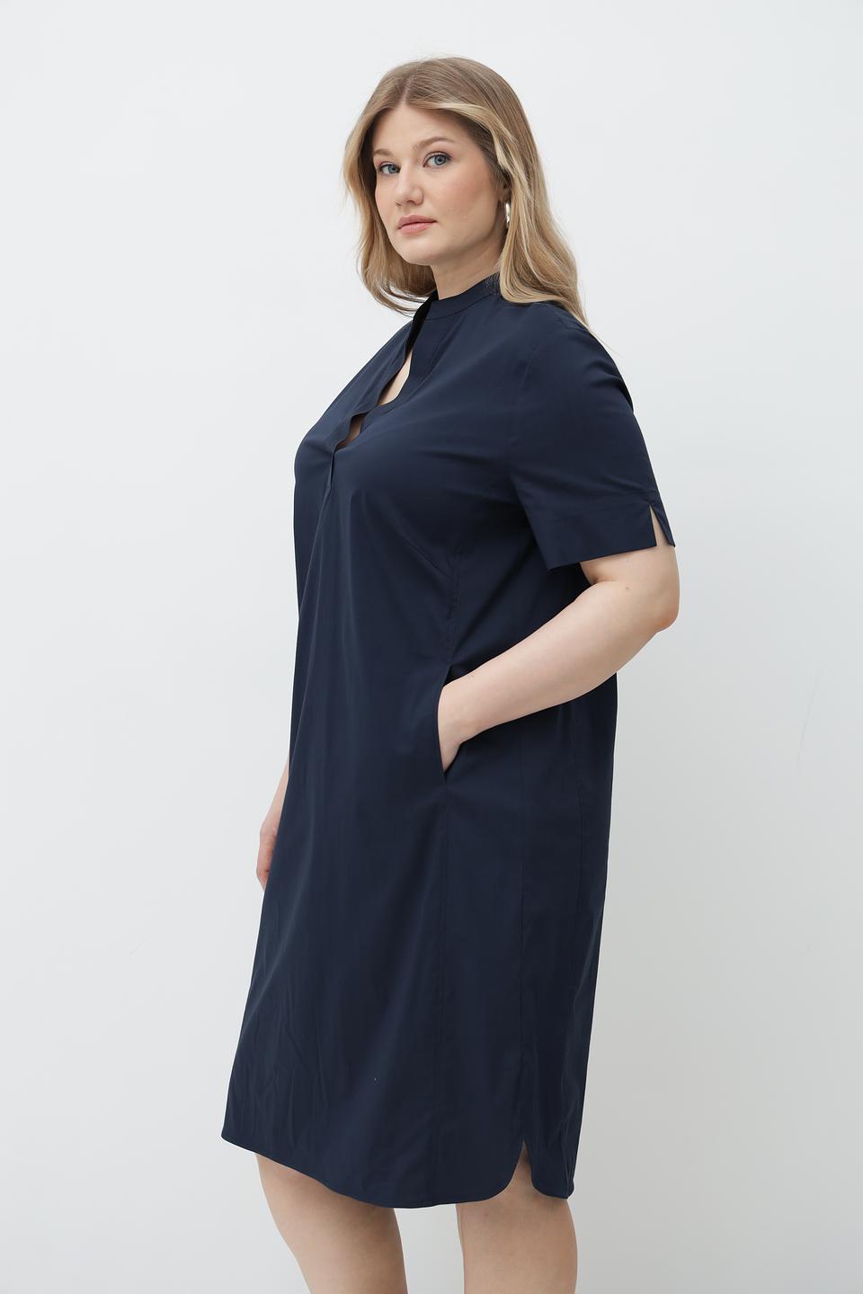 Платье Frank Walder тёмно-синее