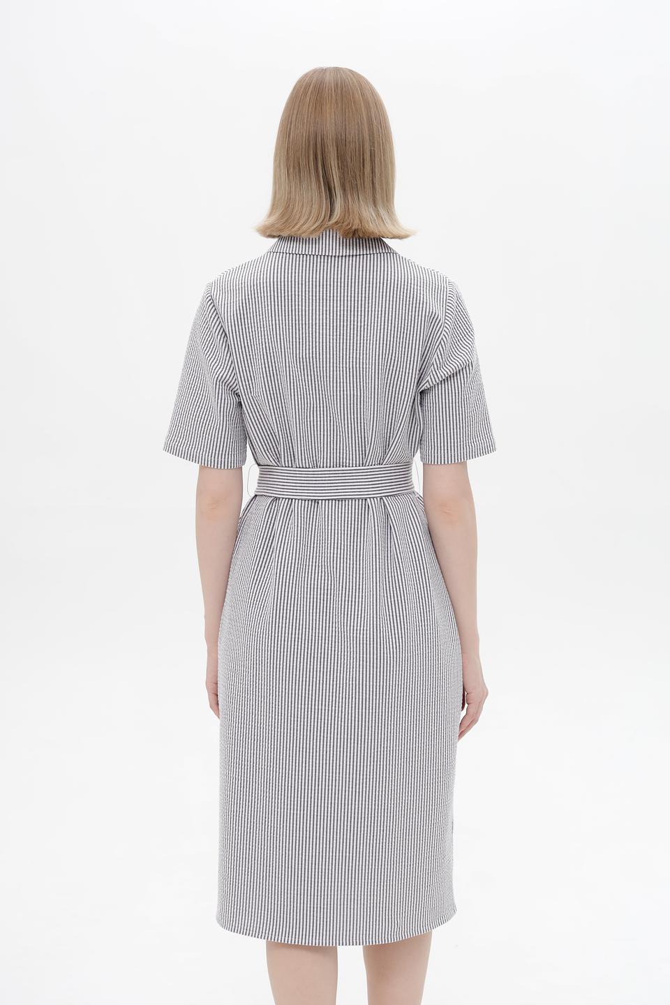 Платье Frank Walder в полоску